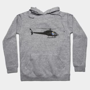 Black Light Helicopter Hoodie